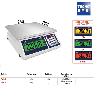 BILANCIA WUNDER CHECK MULTICOLORE CONTROLLO PESO